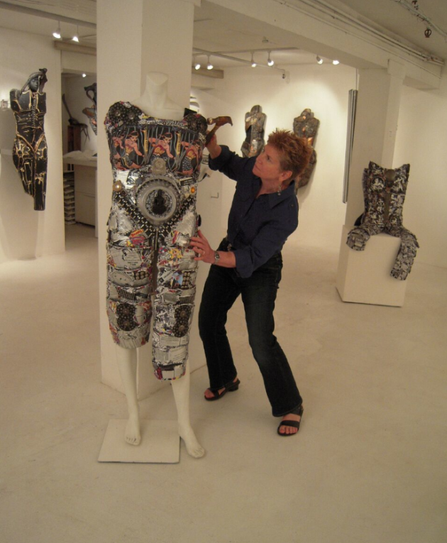 Stein with Sculpture, 2010
