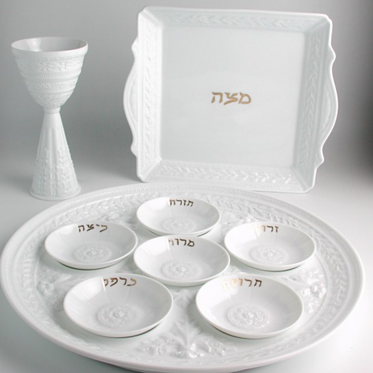 empty seder plate