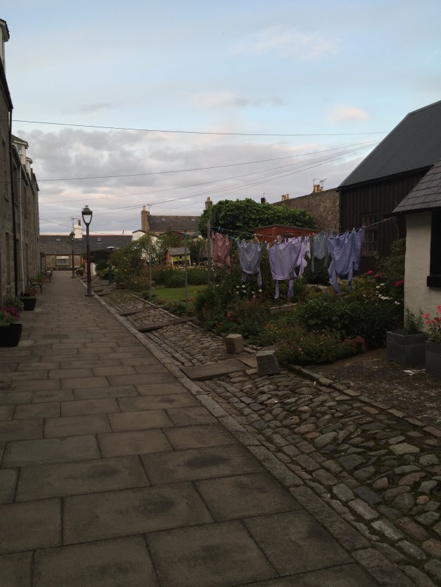 Footdee, a small fishing village in Aberdeen City. Photo credit: Tallen Sloane. 