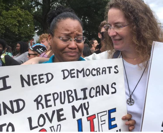 Photo credit: Marjie Hashmall George. Left: Regina Marie Foertsch, right Lynna Schaefer.