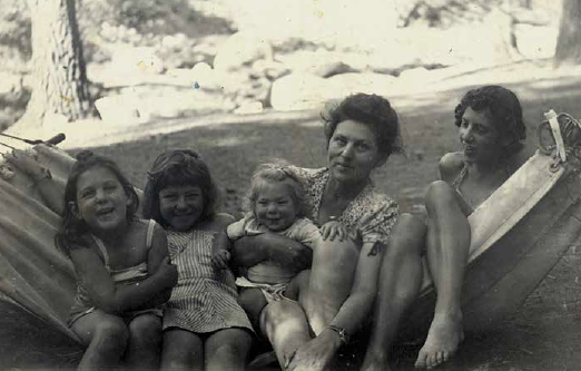Tillie Olsen and her daughters, 1947.  Photos Courtesy of Julie Olsen Edwards